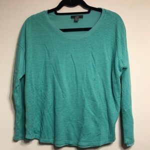 Teal yoga sweater 💙